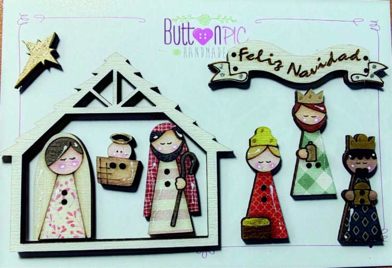 Pack Mini Belén nueve piezas