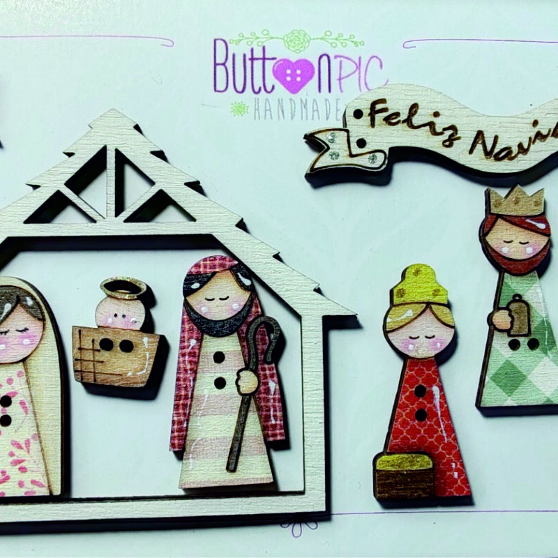 Pack Mini Belén nueve piezas